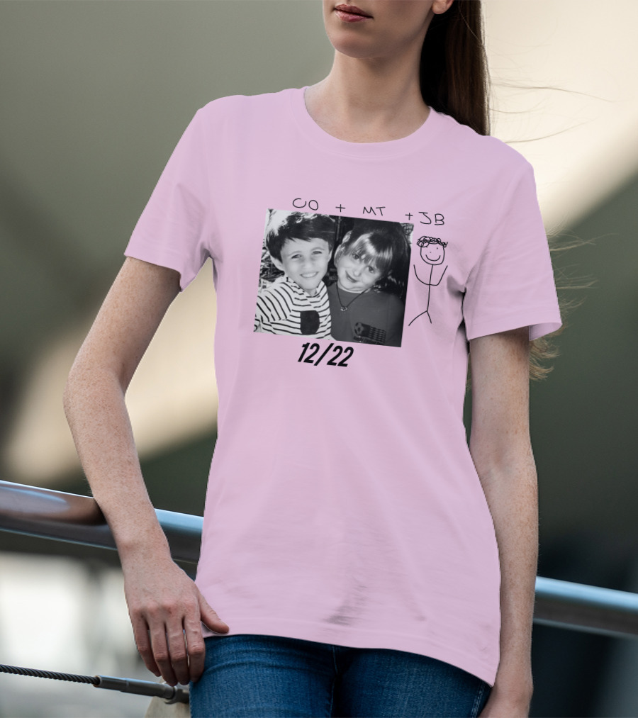 Chris Olsen Meghan Trainor Joshua Bassett CO MT JB 12/22 T-Shirt