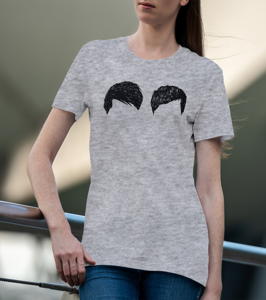 Dan And Phil Fringe Hair Iconic T-Shirt