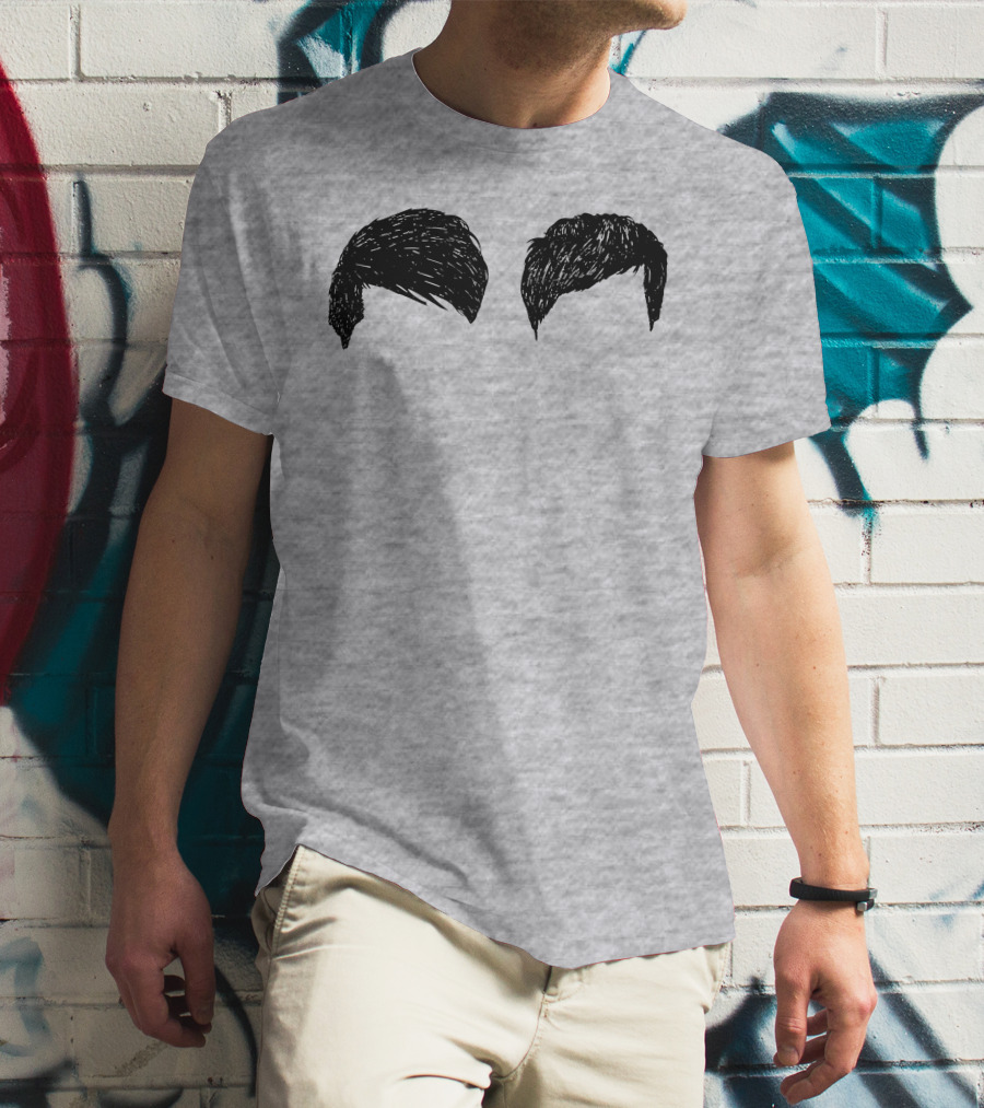 Dan And Phil Fringe Hair Iconic T-Shirt