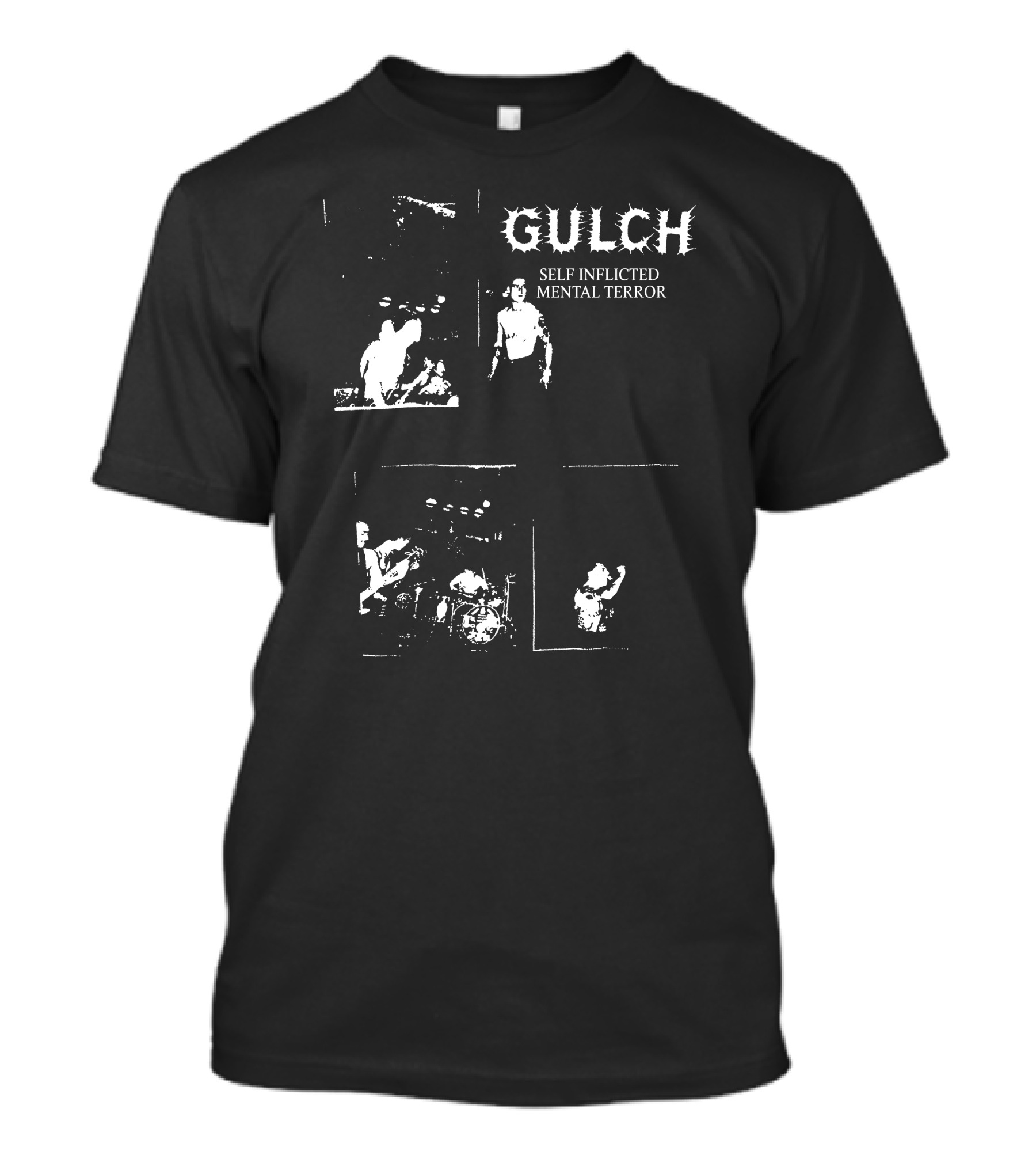 Gulch Self Inflicted Mental Terror Live Concert T-Shirt