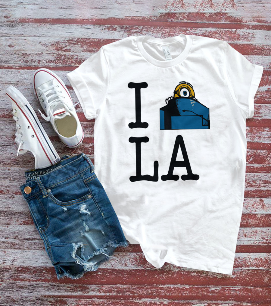 I Love Yellow Guy LA T-Shirt