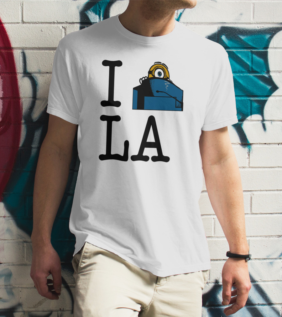 I Love Yellow Guy LA T-Shirt