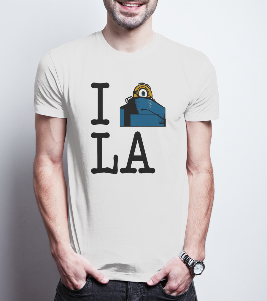 I Love Yellow Guy LA T-Shirt