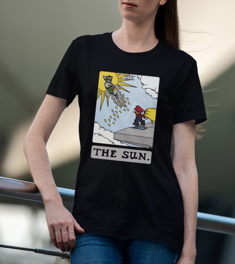 Noah The Sun XIX Tarot Mario T-Shirt