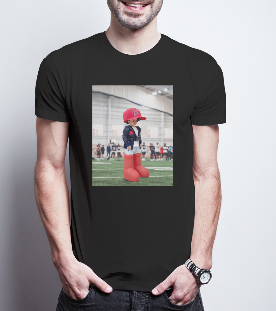 Hasbulla Wearing Come To The Sip Cap And Boots On Football Field T-Shirt