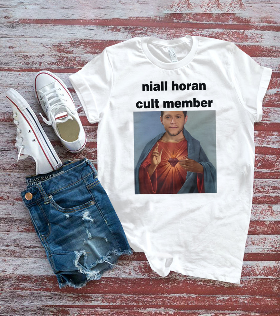 Niall Horan Cult Member Sacred Heart T-Shirt