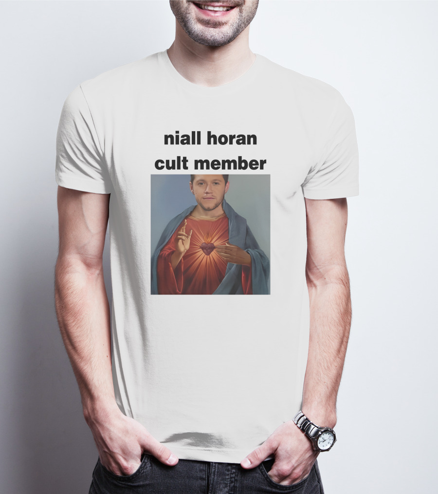 Niall Horan Cult Member Sacred Heart T-Shirt