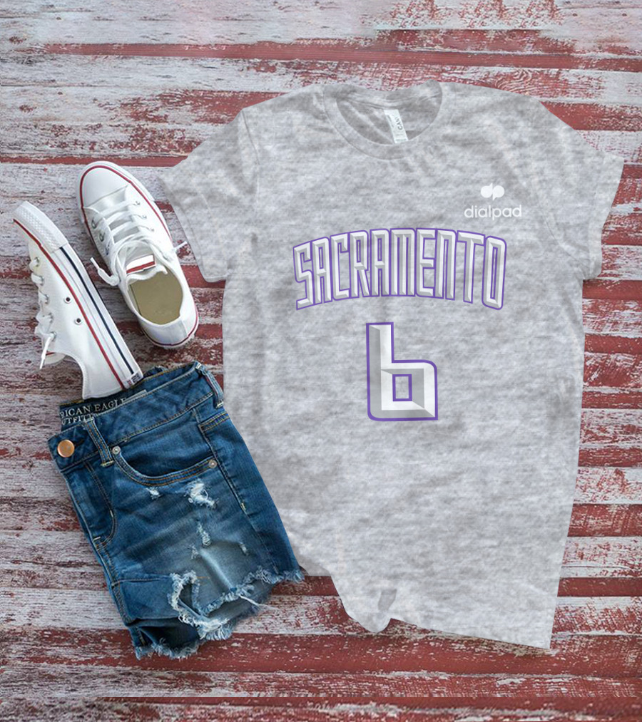 Dialpad Sacramento Basketball-Inspired Number 6 T-Shirt