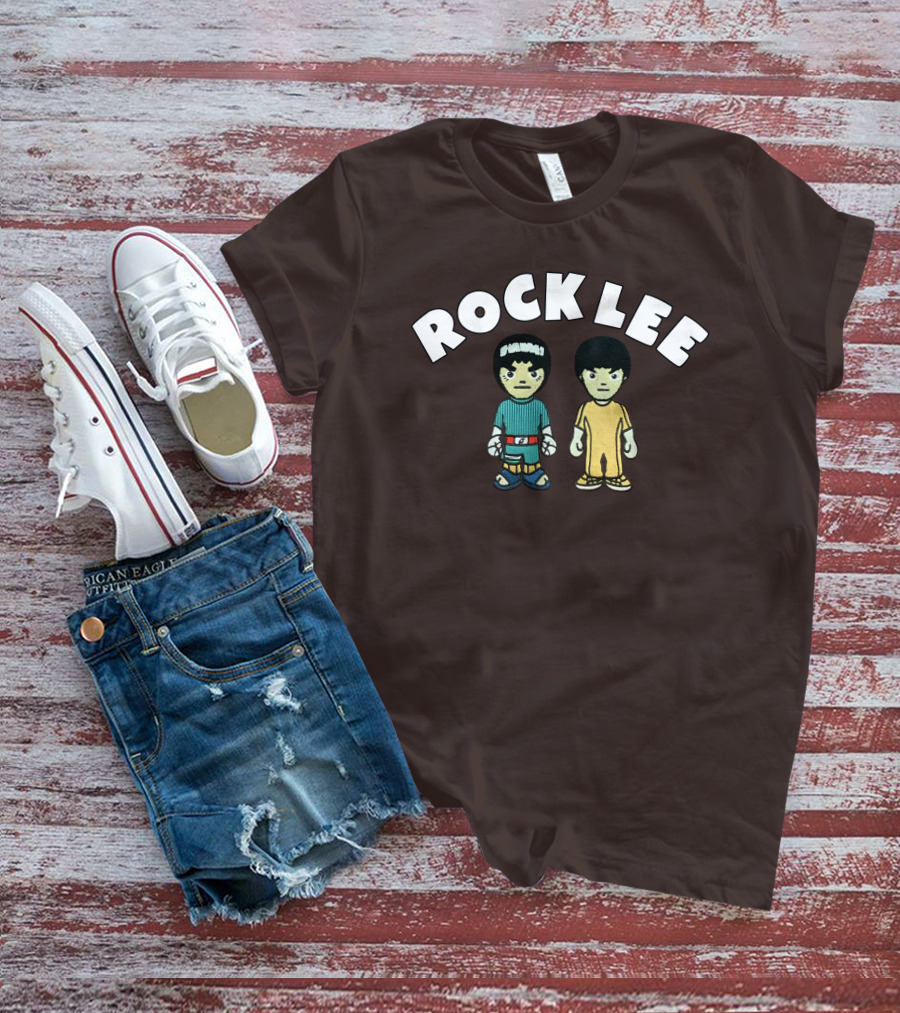 Rock Lee Chenille Martial Arts Duo T-Shirt