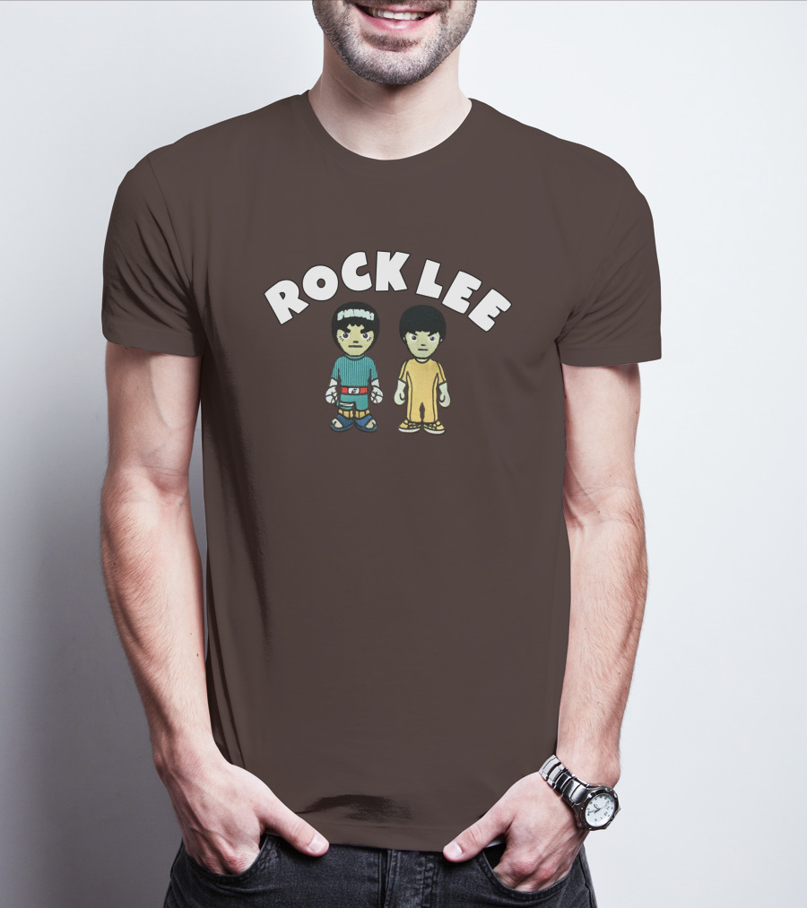 Rock Lee Chenille Martial Arts Duo T-Shirt