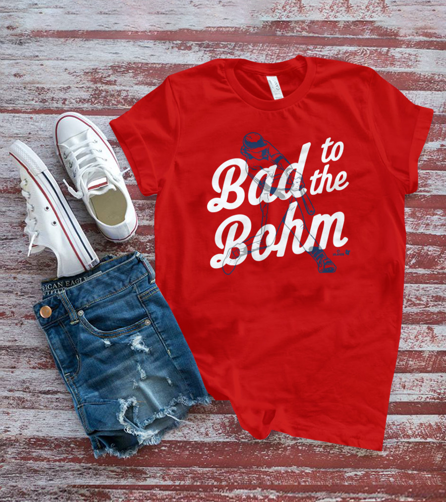 Bad To The Bohm Baseball Swing Visualization T-Shirt