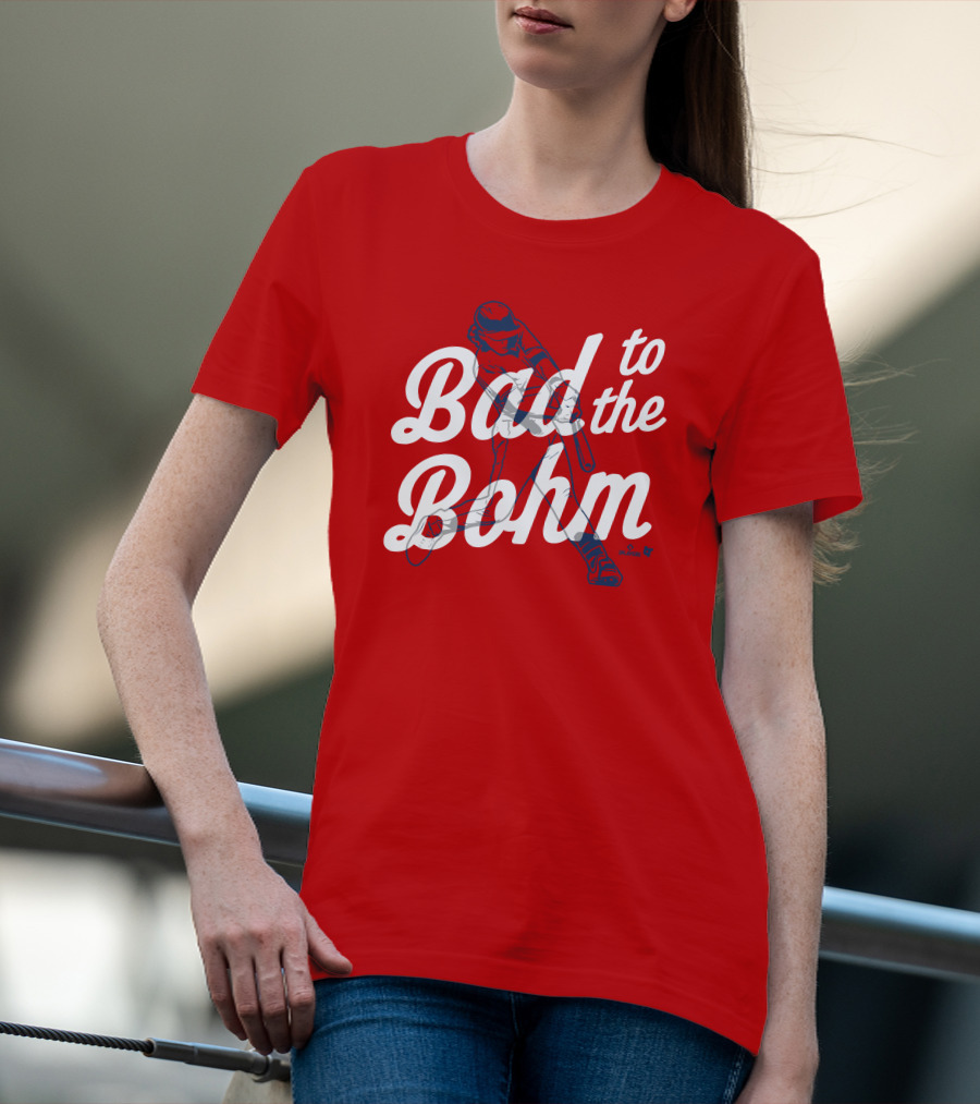 Bad To The Bohm Baseball Swing Visualization T-Shirt