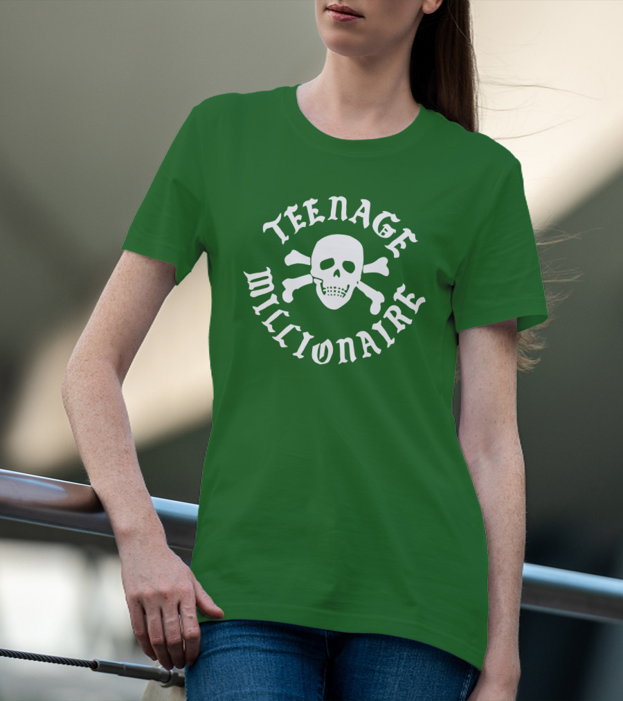 Teenage Millionaire Skull And Crossbones Classic T-Shirt