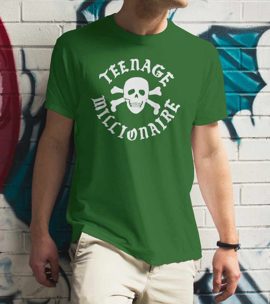 Teenage Millionaire Skull And Crossbones Classic T-Shirt