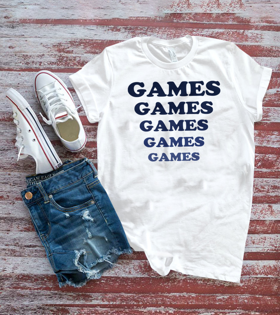Games Games Games Games Games Infinity T-Shirt