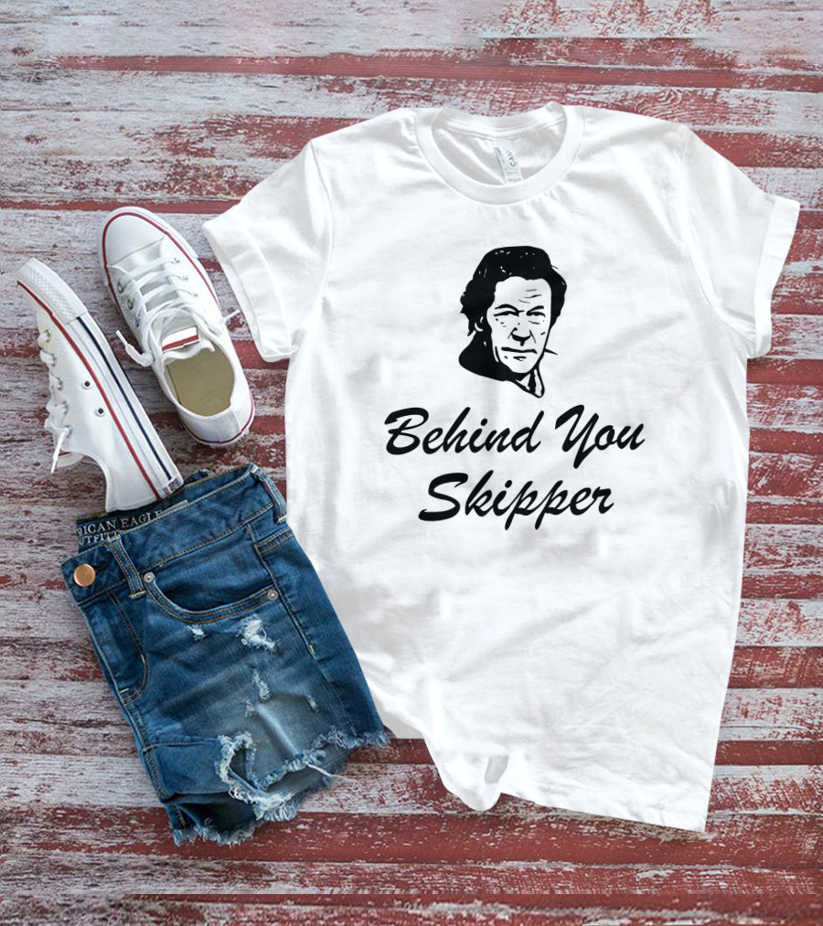 Imran Khan Behind You Skipper T-Shirt