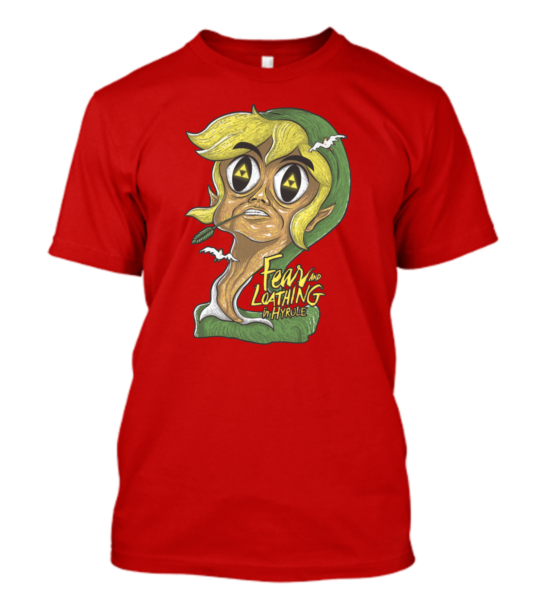 Fear And Loathing In Hyrule Psychedelic Adventure Tribute To Iconic Gaming Legend T-Shirt