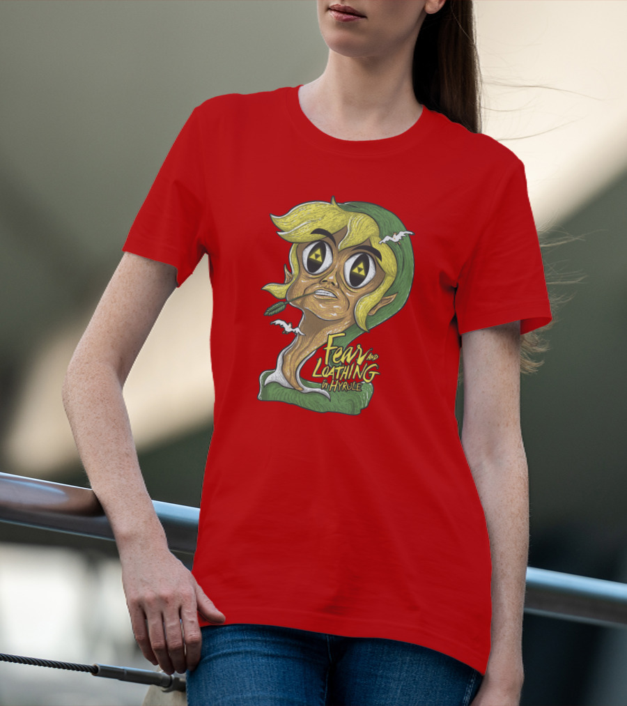 Fear And Loathing In Hyrule Psychedelic Adventure Tribute To Iconic Gaming Legend T-Shirt