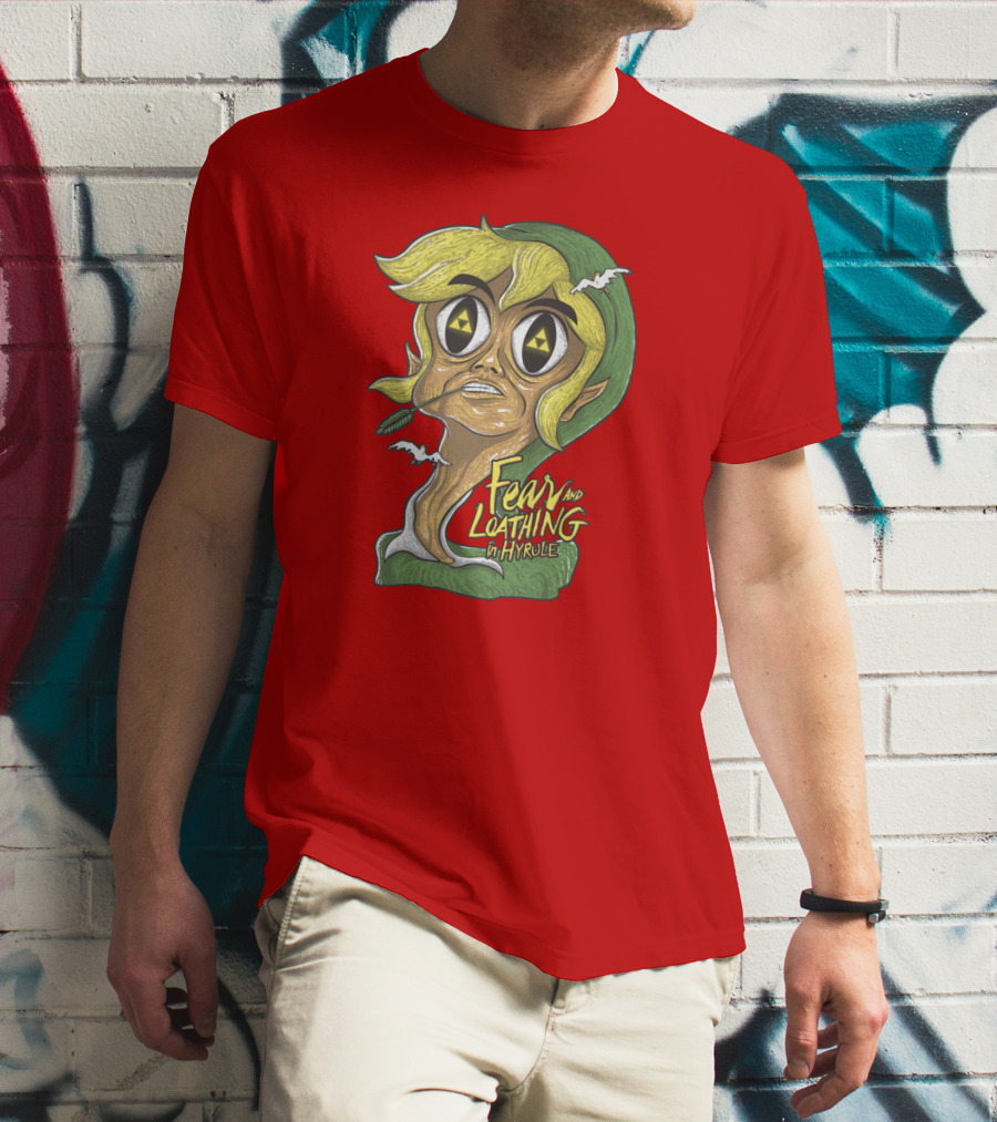 Fear And Loathing In Hyrule Psychedelic Adventure Tribute To Iconic Gaming Legend T-Shirt