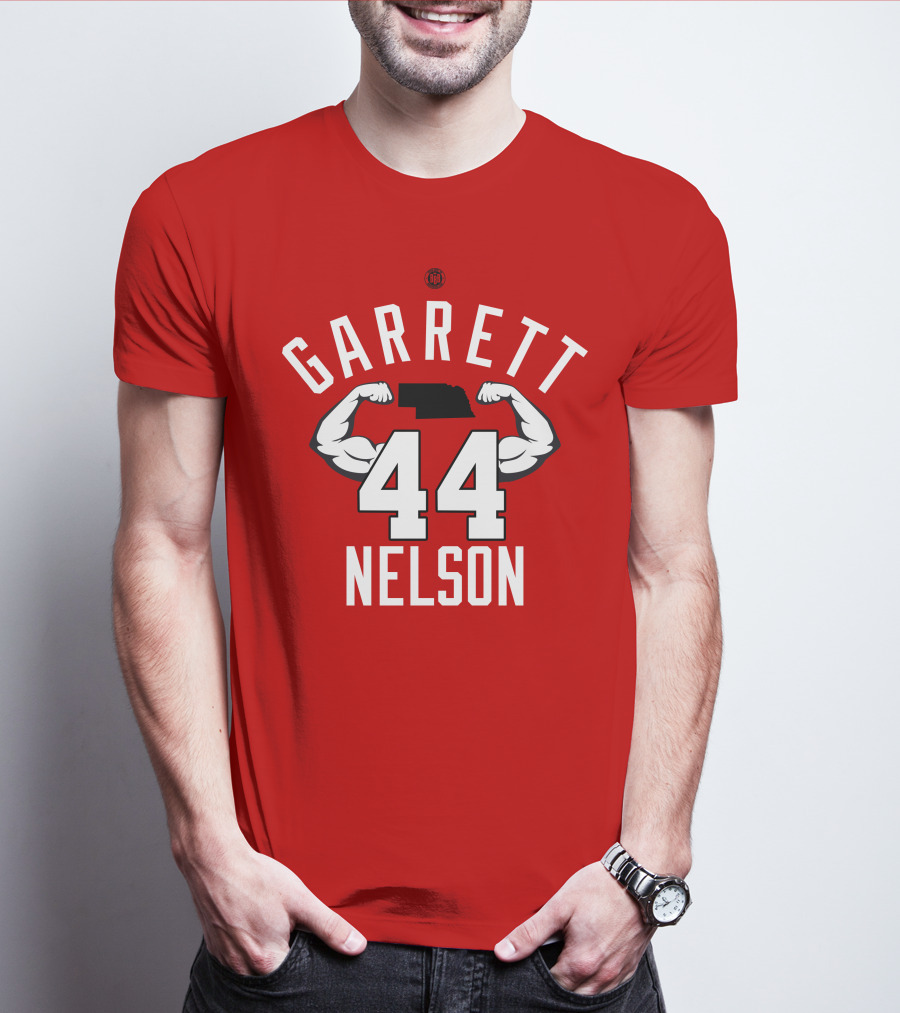 Garrett Nelson 44 Nebraska Strong T-Shirt