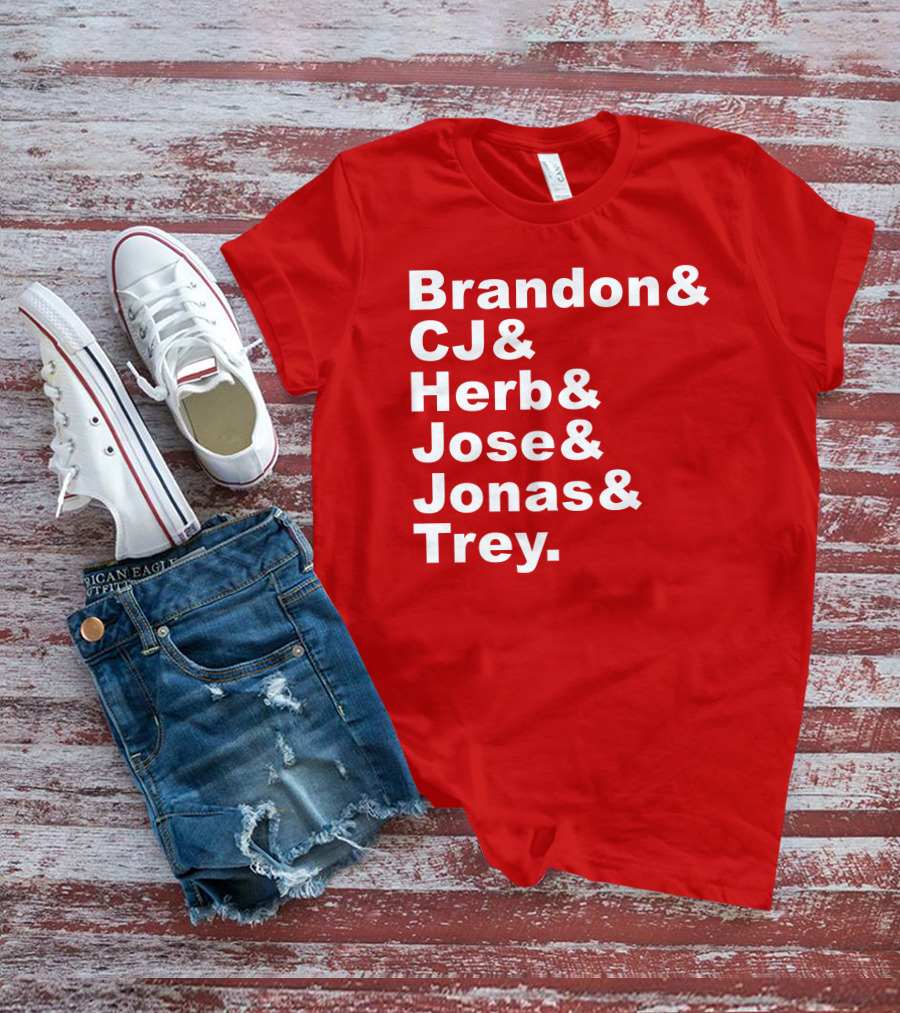 Brandon CJ Herb Jose Jonas Trey New Orleans Pelicans Fan T-Shirt