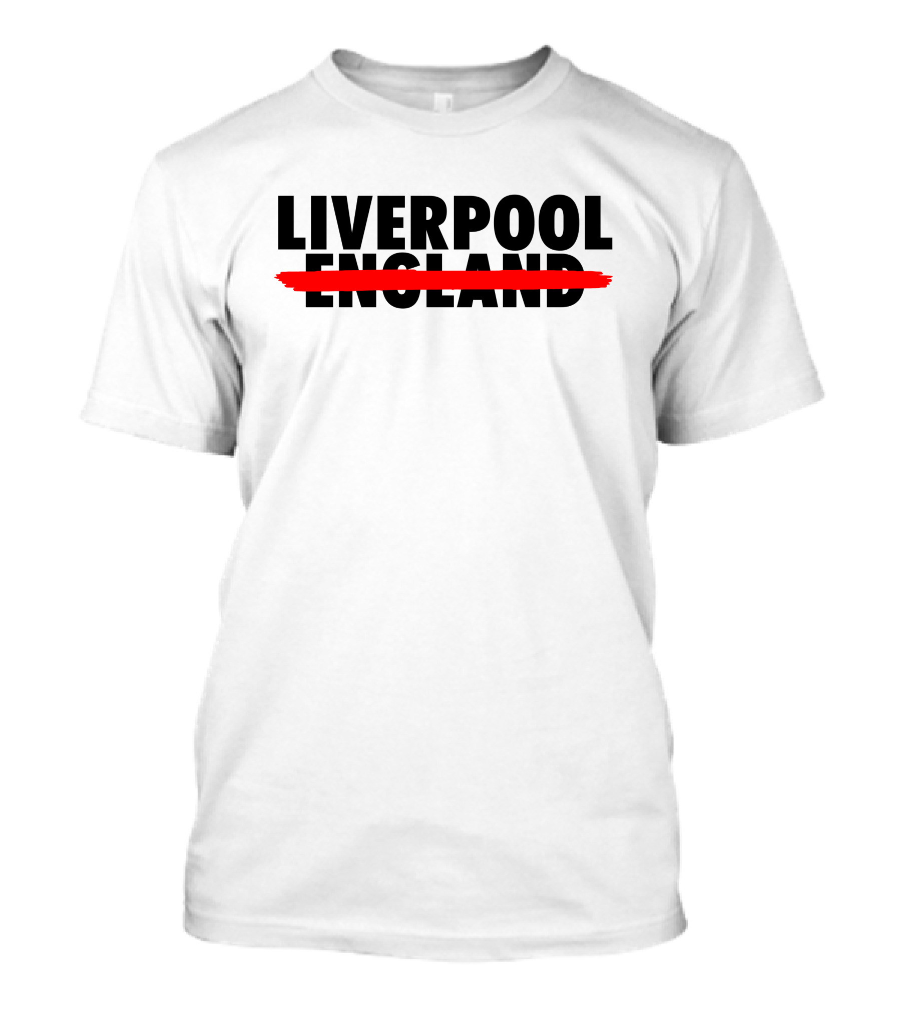 LIVERPOOL NOT ENGLAND PADDY THE BADDY T-Shirt