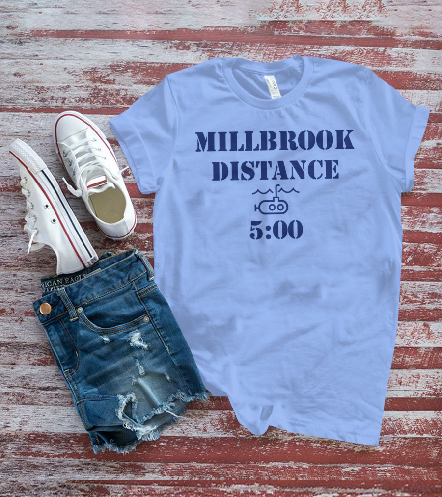 MILLBROOK DISTANCE 5:00 Submarine T-Shirt