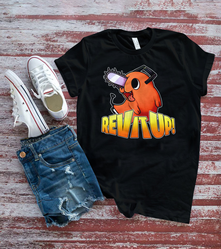 Rev It Up Chainsaw Creature T-Shirt