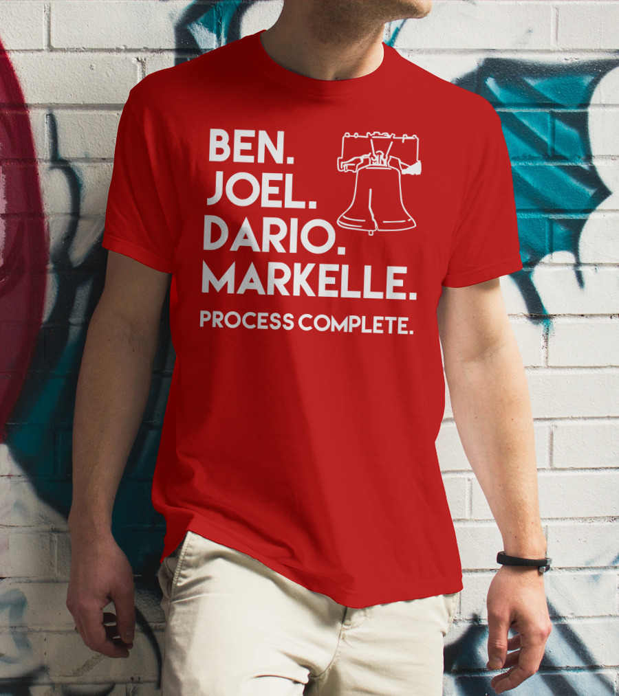 Ben Joel Dario Markelle Process Complete With Liberty Bell T-Shirt