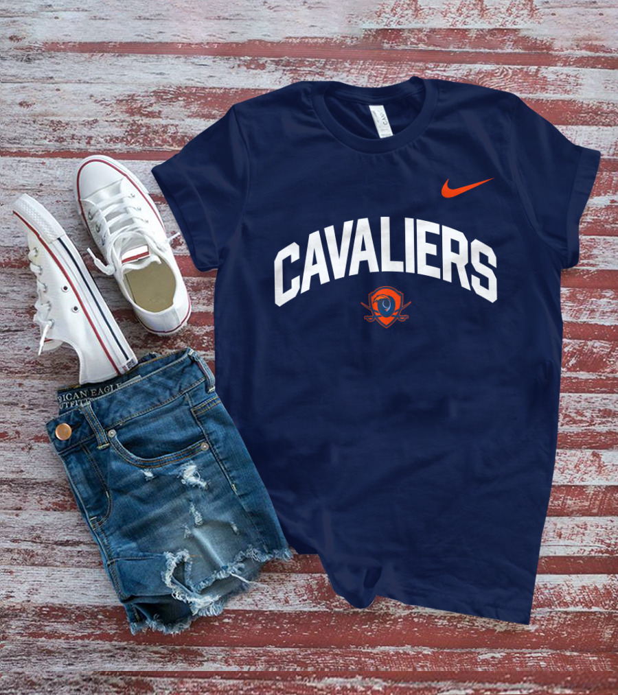Cavaliers UVA Logo Robert Saleh T-Shirt