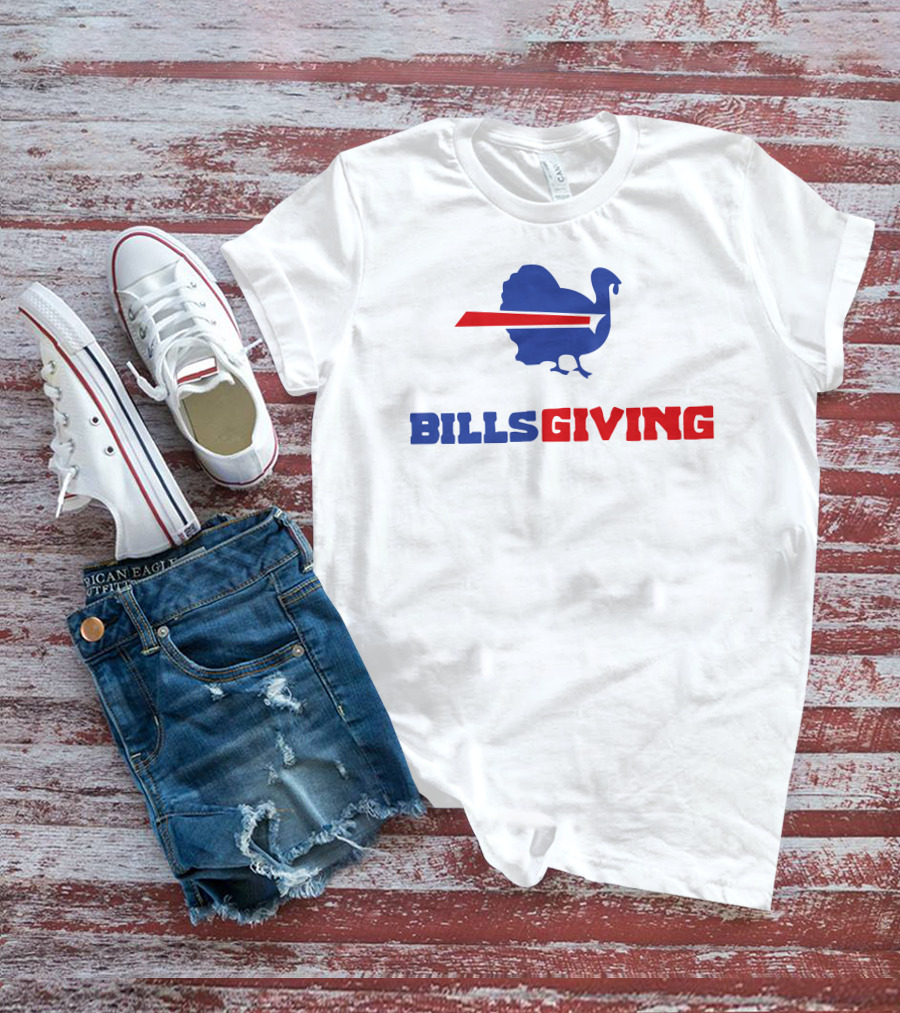 Billsgiving Buffalo Football Turkey T-Shirt