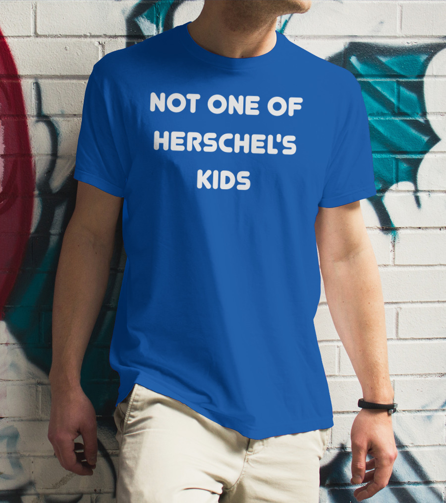 Not One Of Herschel's Kids Blue T-Shirt