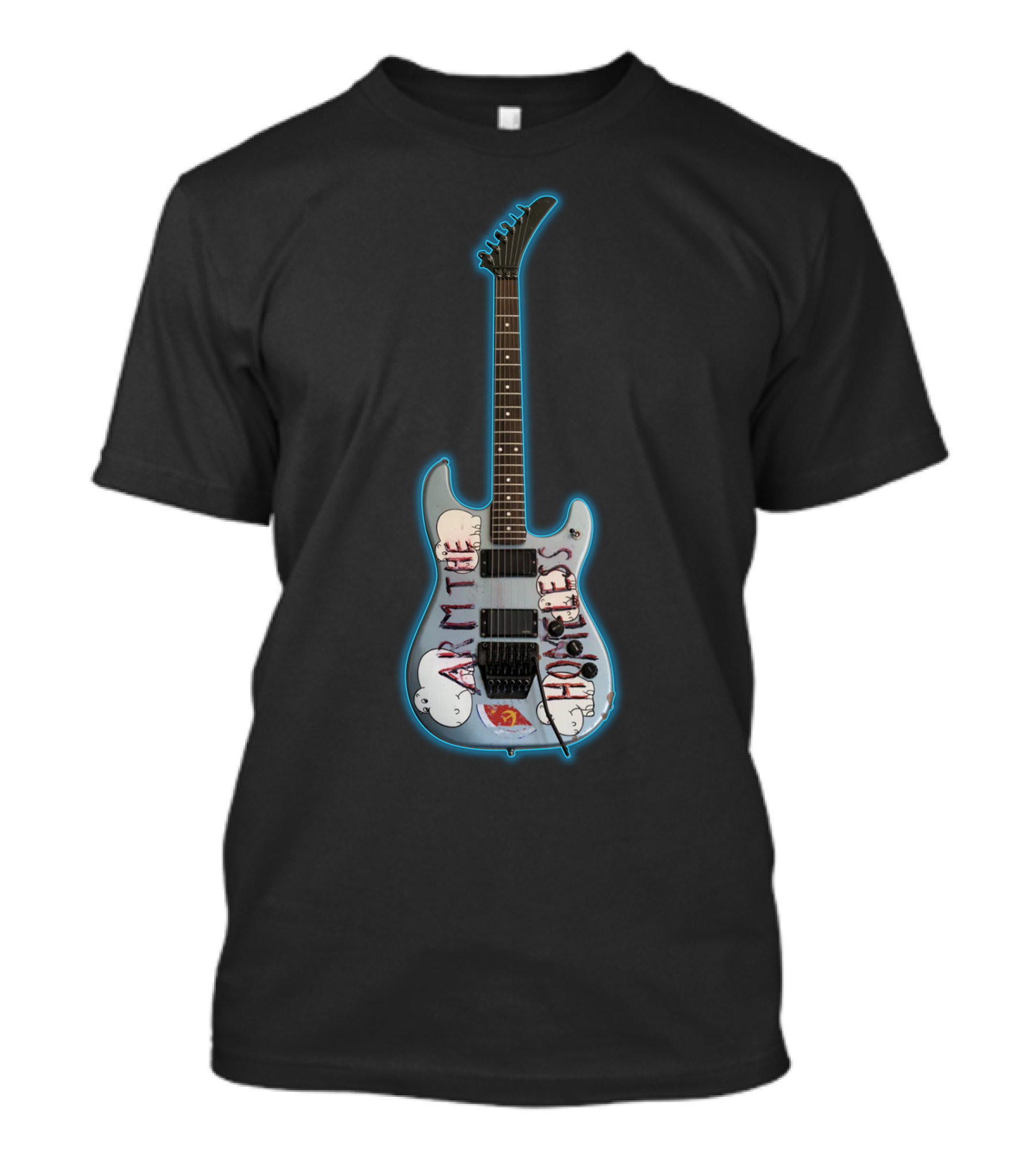 Arm The Homeless Electric Guitar T-Shirt