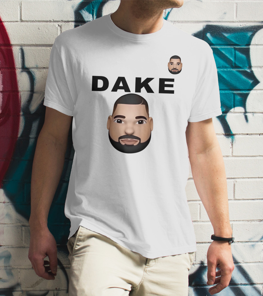 DAKE Spinal Fluid Industries Chill Version Memoji Face T-Shirt