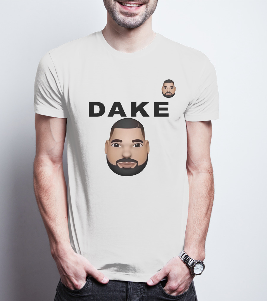 DAKE Spinal Fluid Industries Chill Version Memoji Face T-Shirt
