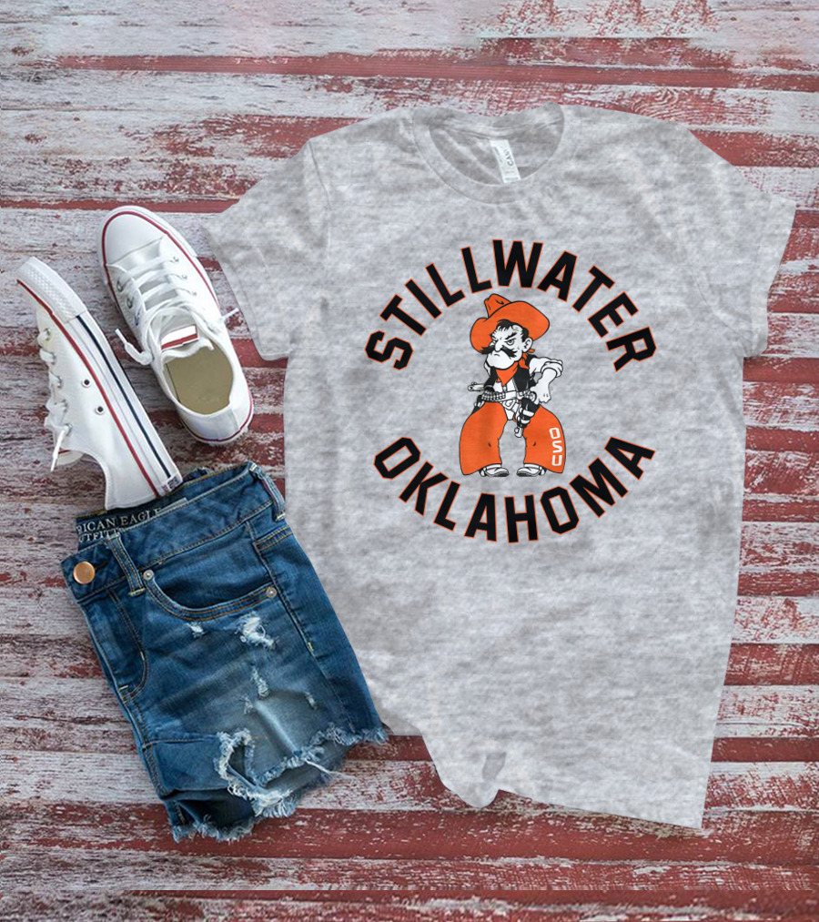Charlie Hustle Merch Stillwater Oklahoma OSU Cowboy T-Shirt