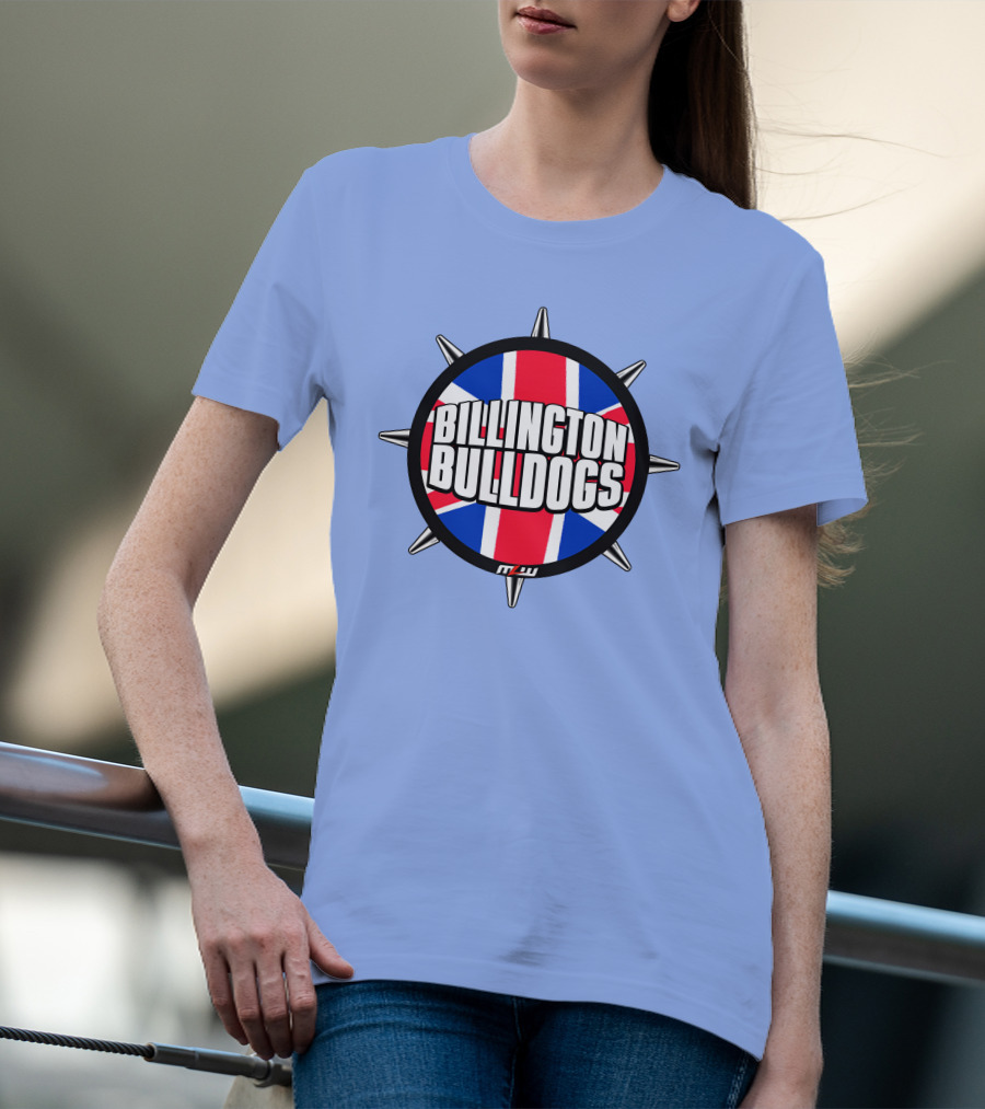 Billington Bulldogs Union Jack Spiked Emblem T-Shirt