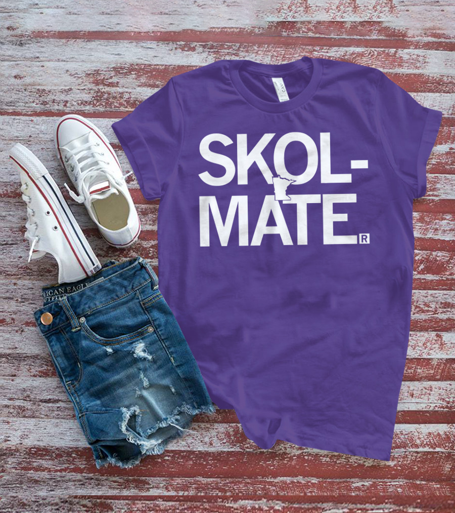 SKOL MATE Minnesota Vikings Fan T-Shirt