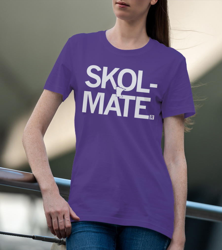 SKOL MATE Minnesota Vikings Fan T-Shirt