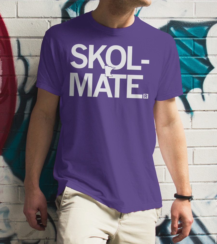SKOL MATE Minnesota Vikings Fan T-Shirt