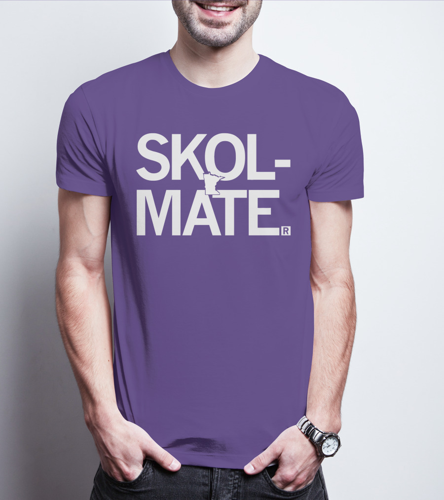 SKOL MATE Minnesota Vikings Fan T-Shirt