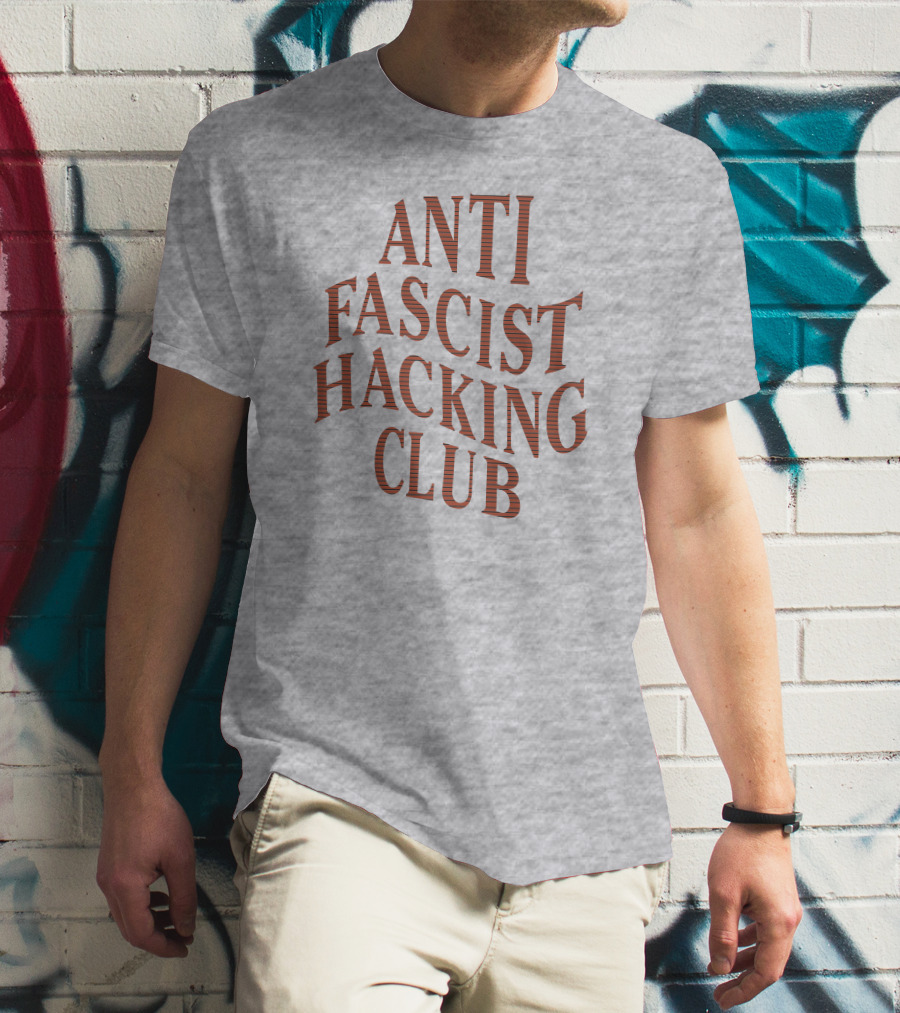 Anti Fascist Hacking Club T-Shirt