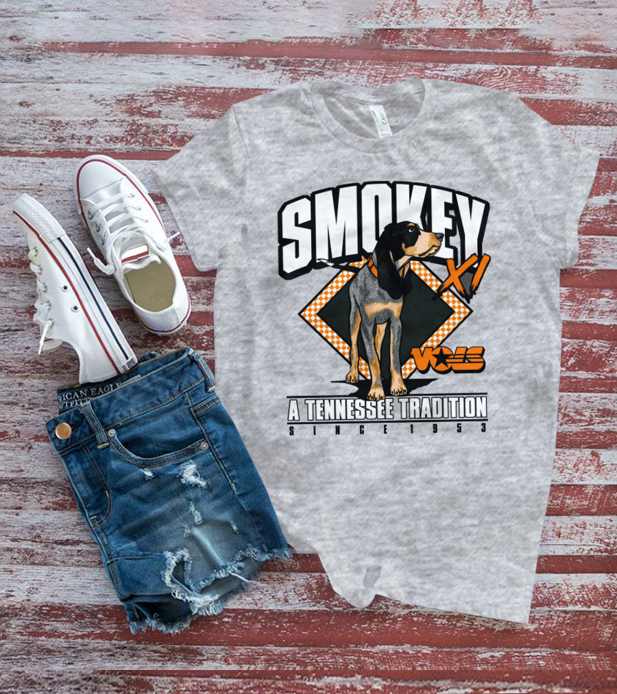Smokey XI Vols A Tennessee Tradition Since 1953 T-Shirt