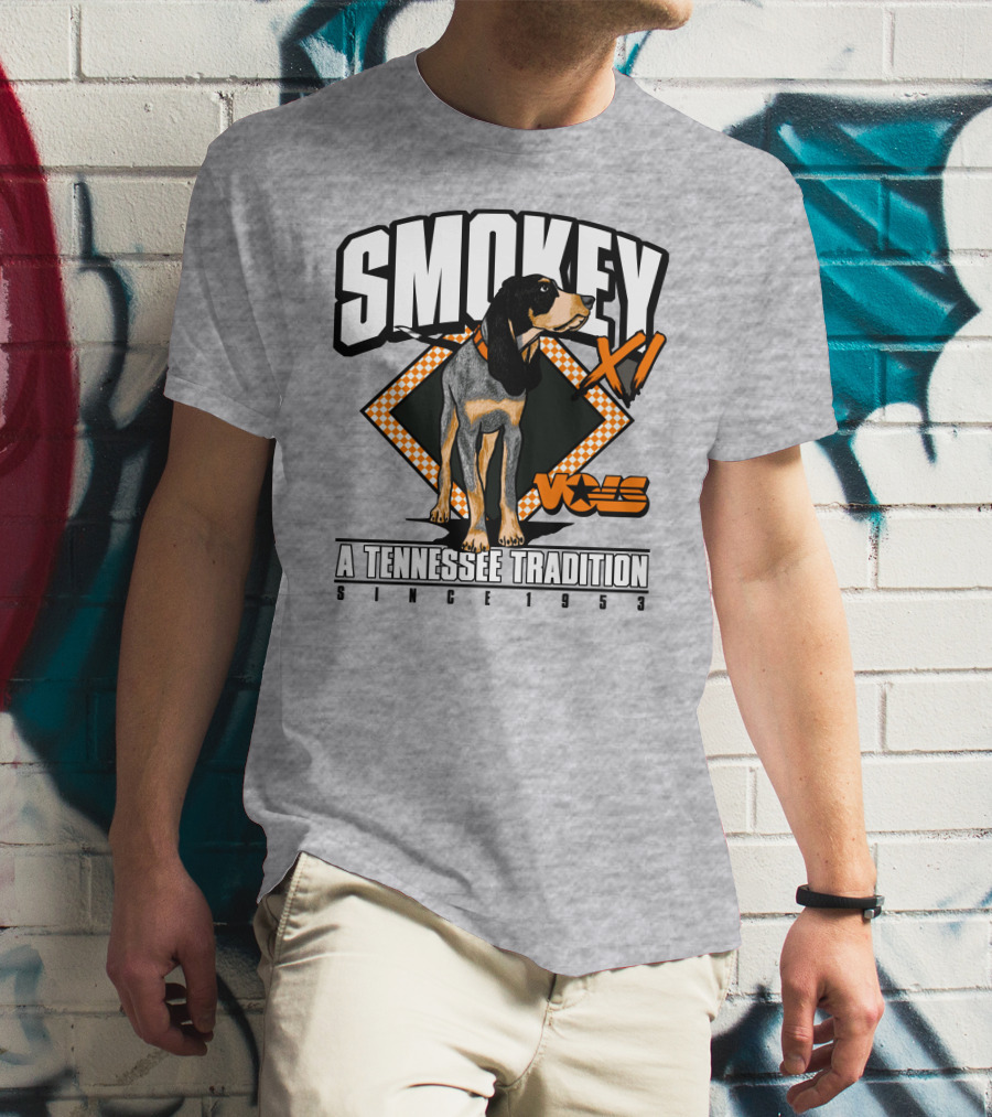 Smokey XI Vols A Tennessee Tradition Since 1953 T-Shirt