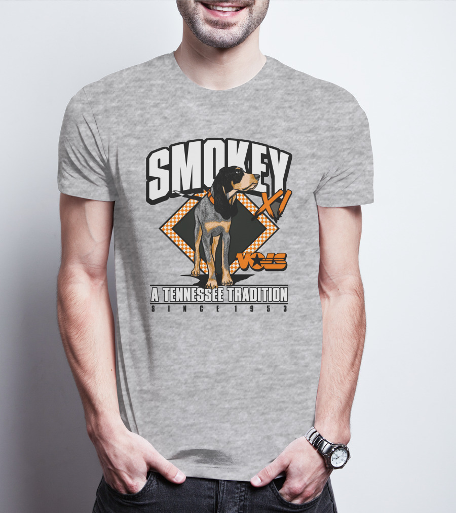 Smokey XI Vols A Tennessee Tradition Since 1953 T-Shirt