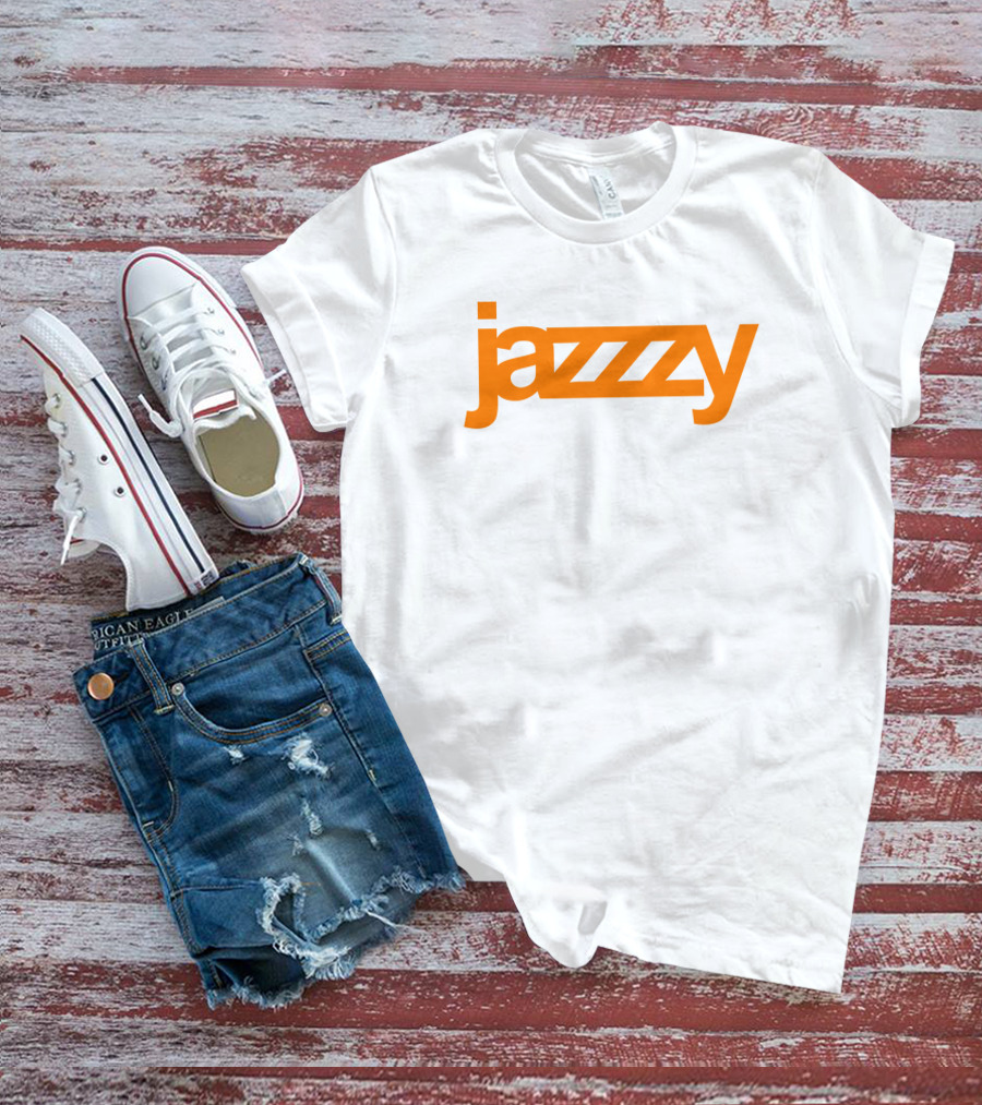 Tiktok Isakorean Jazzy Text T-Shirt