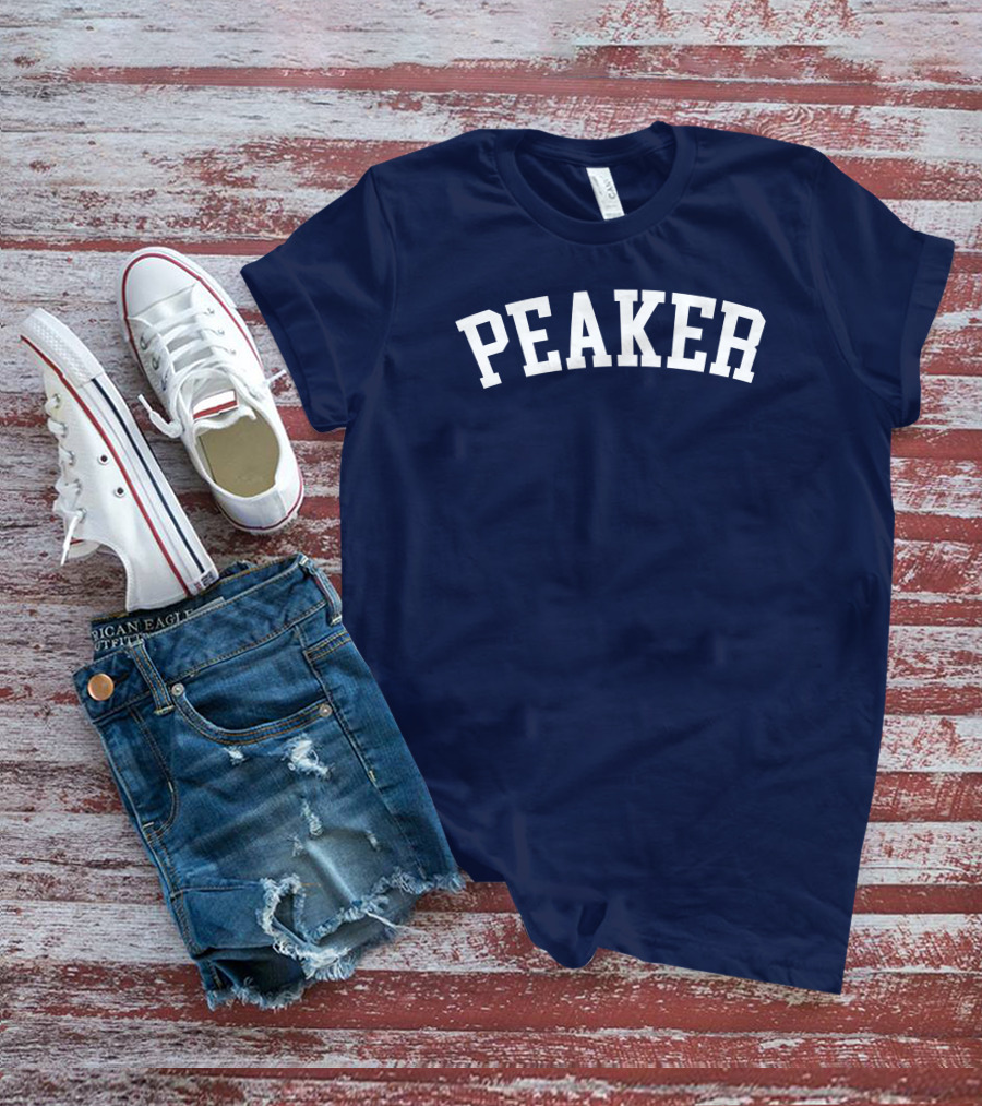 Scigirl3 Peaker Bold Typography T-Shirt