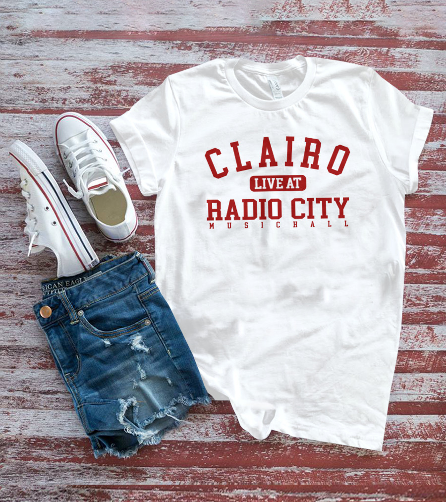 CLAIRO LIVE AT RADIO CITY MUSIC HALL T-Shirt