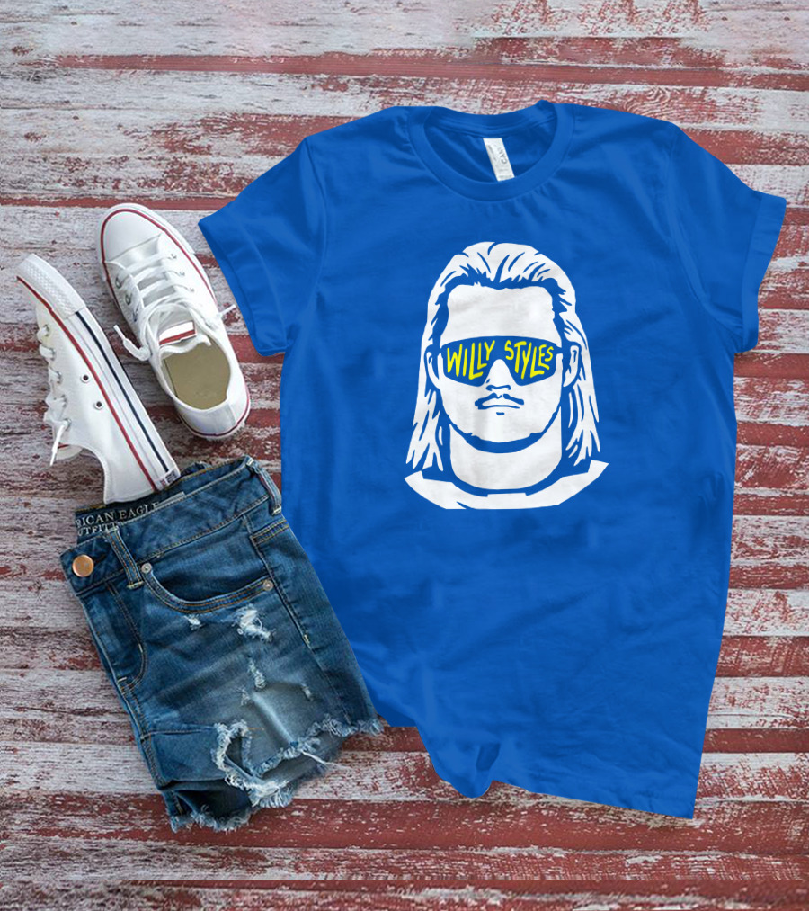 Futuremrsmarner Willy Styles Retro Sunglasses T-Shirt