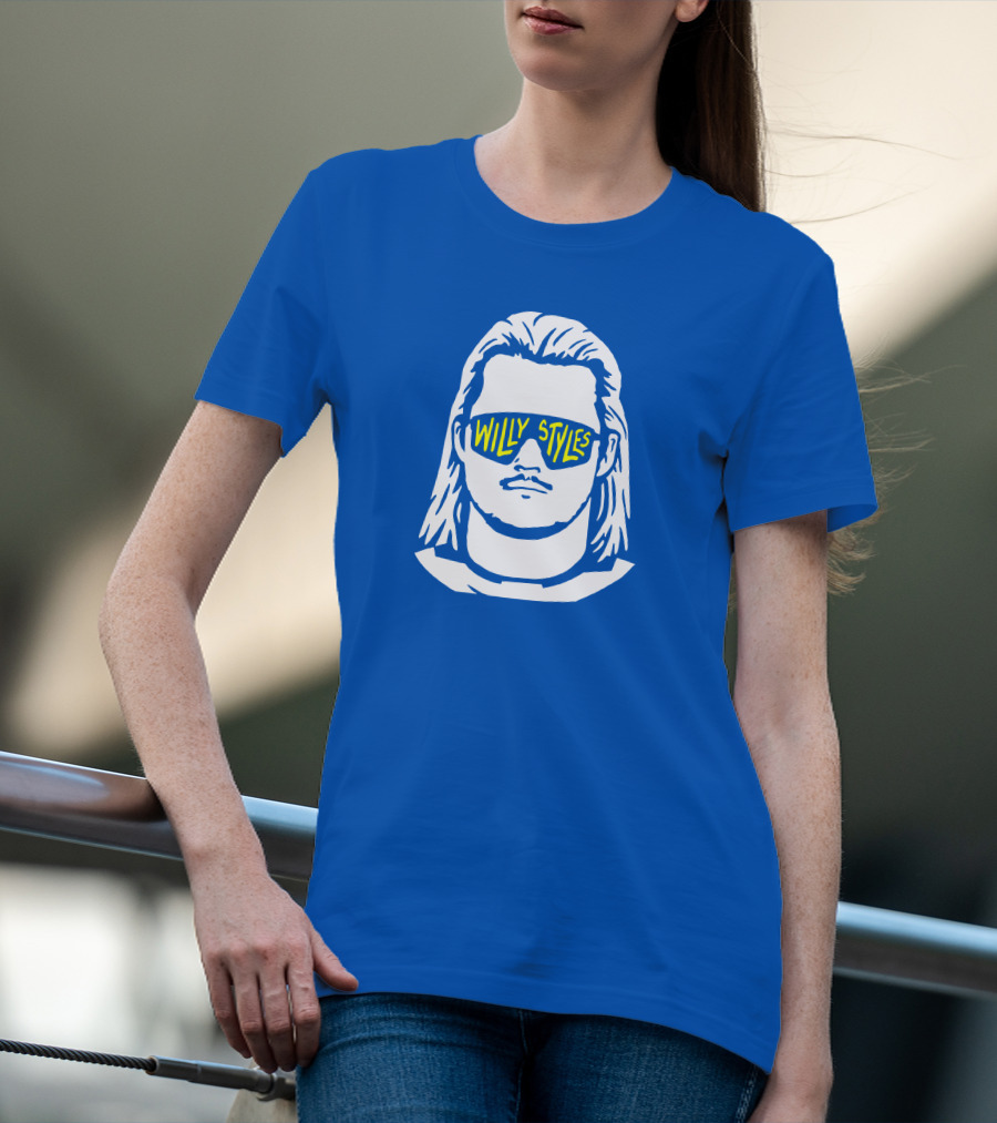 Futuremrsmarner Willy Styles Retro Sunglasses T-Shirt